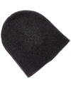 Portolano Men's Cashmere Slouchy Beanie Hat In Grey