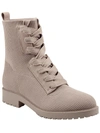 BANDOLINO FRAN 2 WOMENS ANKLE PULL ON COMBAT & LACE-UP BOOTS