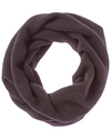 Portolano Black Cashmere Scarf In Black