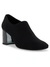 Anne Klein Trenton Womens Patent Trim Slip On Pumps In Black