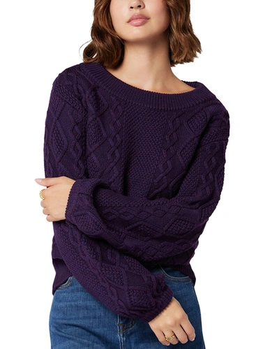 Joie Alli Wool Sweater In Purple
