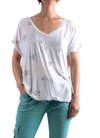 Gigi Moda Diva T-shirt In White In White