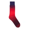 Hugo Boss Regular-length Socks With Degrad Print And Logo In Multi