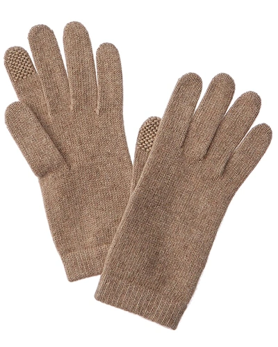 Portolano Women's Cashmere Tech Gloves In Brown