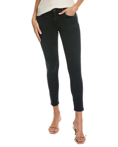 Hudson Jeans Nico Inked Pitch Super Skinny Ankle Jean In Blue