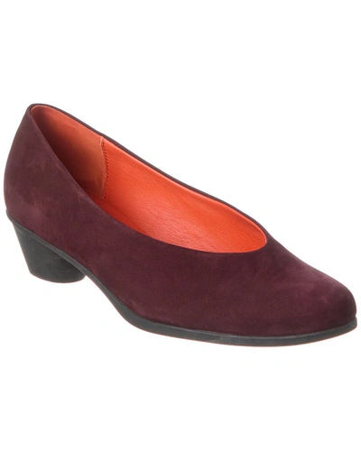 Arche Cynoa Leather Pump In Purple