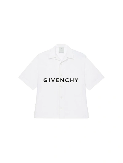 Givenchy Shirt In White/black