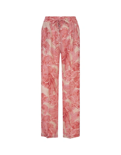 Kiton Trousers In Pink