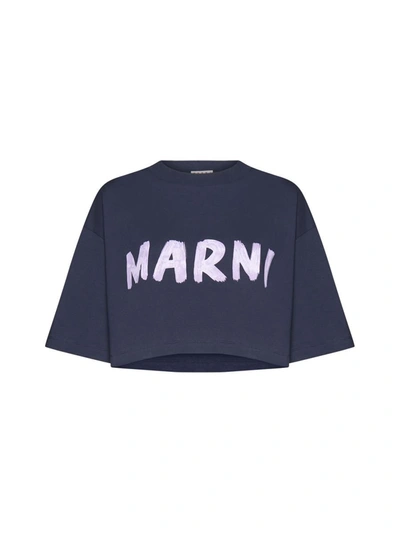Marni T-shirts And Polos In Blue