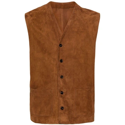 Tagliatore Leather Jackets In Brown
