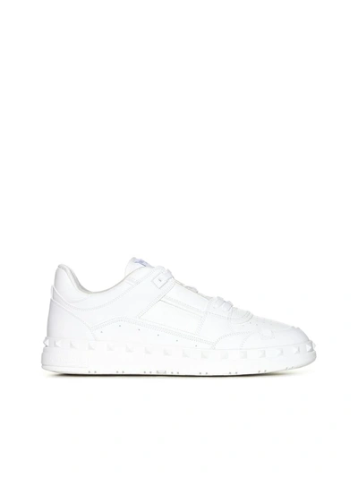 Valentino Garavani Sneakers In Bianco Bianco Bianco Bianco