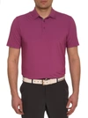 Robert Graham Hyde Performance Polo In Berry