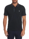 Robert Graham Lucifer Polo In Black