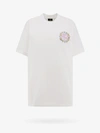 Etro Cotton Crewneck T-shirt W/embroidery In White