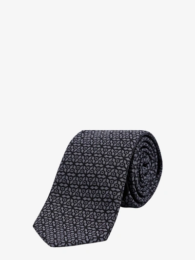 Ferragamo Tie In Black