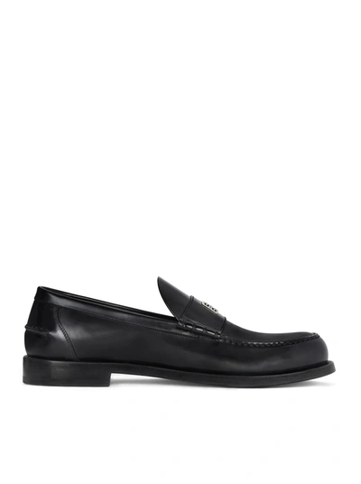 Givenchy Mr G Leather Loafers In Black