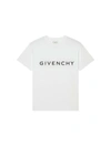 Givenchy White Cotton T-shirt With Logo In White