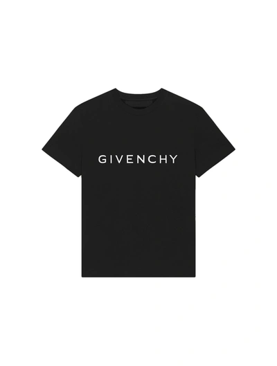 GIVENCHY T-SHIRT OVERSIZE GIVENCHY ARCHETYPE IN COTONE