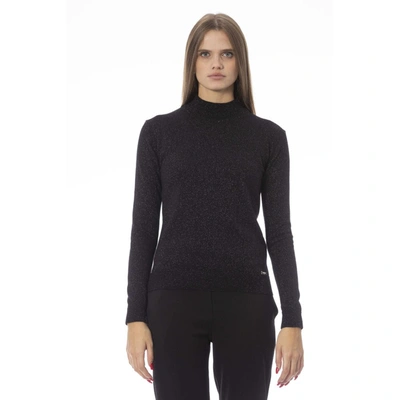 Baldinini Trend Fabric Women's Sweater In Black