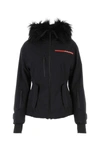 Prada Women's Re-nylon Ski Jacket In Black