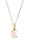 MIRANDA FRYE SOPHIE CUSTOMIZED INITIAL PENDANT NECKLACE