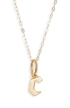 MIRANDA FRYE SOPHIE CUSTOMIZED INITIAL PENDANT NECKLACE