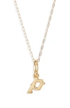 MIRANDA FRYE MIRANDA FRYE SOPHIE CUSTOMIZED INITIAL PENDANT NECKLACE