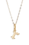 MIRANDA FRYE SOPHIE CUSTOMIZED INITIAL PENDANT NECKLACE