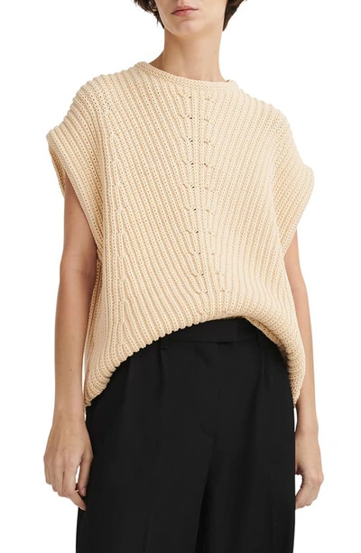 Rag & Bone Women's Shane Cotton-blend Knit Vest In Beige