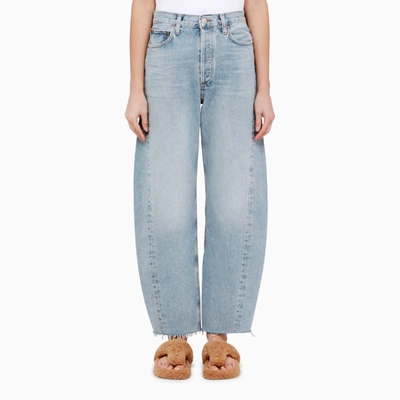 AGOLDE AGOLDE LIGHT BLUE DENIM BALLOON JEANS