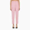 ALEXANDER MCQUEEN ALEXANDER MC QUEEN PINK REGULAR TROUSERS WITH PLEATS