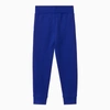 BURBERRY BURBERRY ELECTRIC BLUE COTTON JOGGING TROUSERS