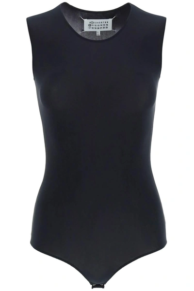 Maison Margiela Sleeveless Bodysuit In Black