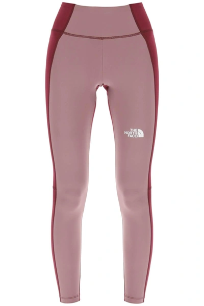 The North Face Sporty Leggings In Purple