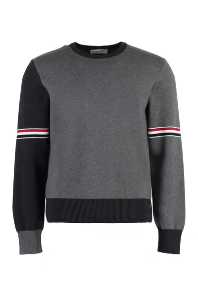 Thom Browne Sweater In Grey