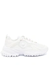 Just Cavalli Tiger Head-motif Low-top Sneakers In White