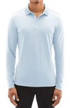 ROBERT BARAKETT GEORGIA LONG SLEEVE POLO