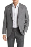 PETER MILLAR TAILORED FIT HOUNDSTOOTH WOOL SPORT COAT
