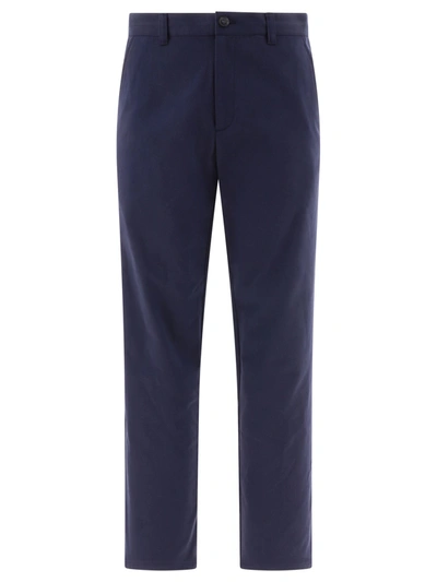 Apc A.p.c. "chino Ville" Trousers In Blue