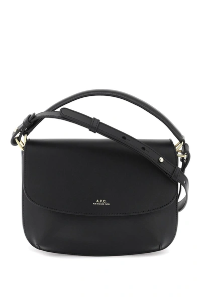 Apc Sarah Mini Shoulder Bag In Black