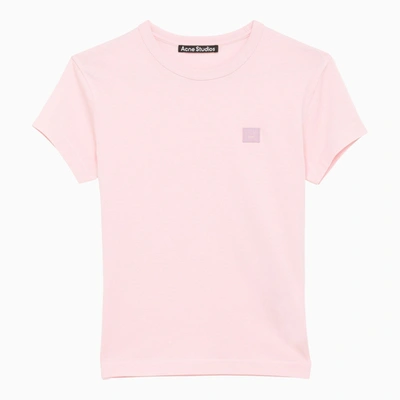 Acne Studios Light Crew-neck T-shirt In Pink