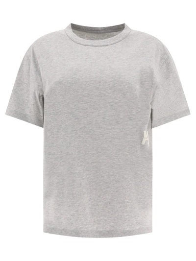 Alexander Wang Printed T-shirt In Grey