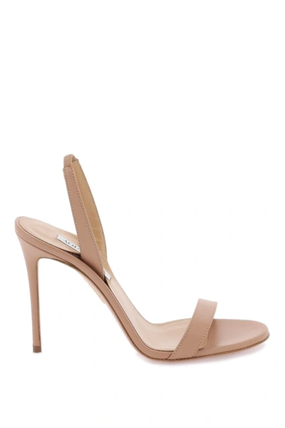 Aquazzura So Nude Sandals In Multi-colored