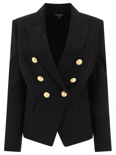 BALMAIN BALMAIN DOUBLE BREASTED WOOL JACKET