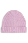 Isabel Marant Bayle Merino Wool Beanie In Light Pink