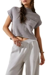 FREE PEOPLE FREE-EST FREYA SHORT SLEEVE SWEATER & PULL-ON PANTS