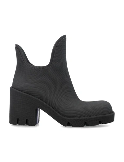 Burberry Lf Rachel Ankle Boots In Black