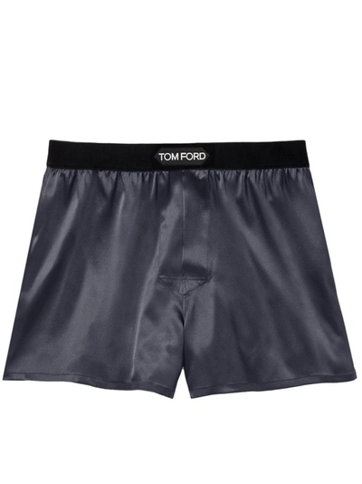 Tom Ford Boxer In Grey