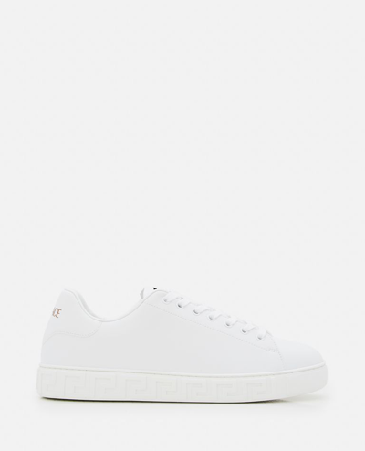 Versace Greca Sneakers In White