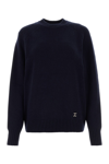 Chloé Chloe Women Midnight Blue Cashmere Blend Oversize Sweater